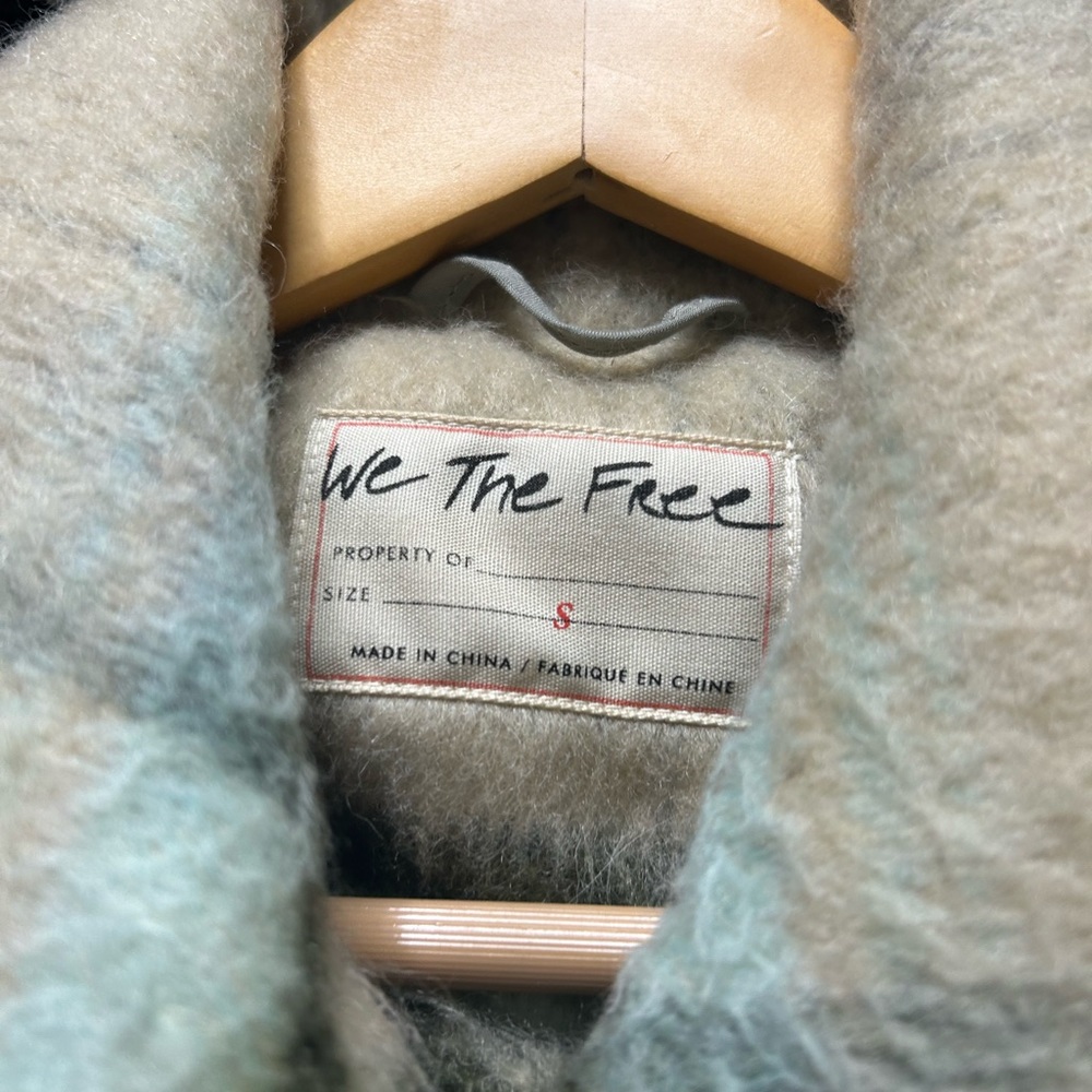 Free people x we the free Vienna brushed shacket jacket - Picture 8 of 13